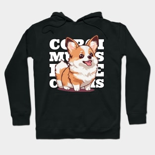 Corgi mums love corgis Hoodie